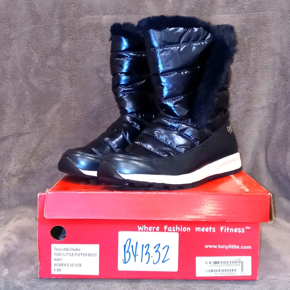 0107 Cheeks Puffer Boots but Tony Little